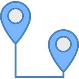 地図上の位置 icon