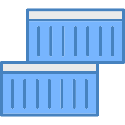 Container delivery icon