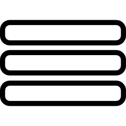 메뉴 직사각형 icon