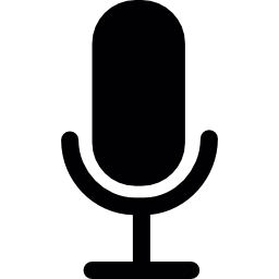 microfone gravador Ícone