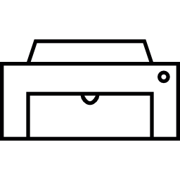 Фронтальный принтер иконка