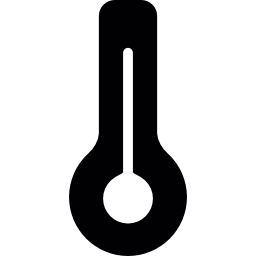 thermomètre de température Icône