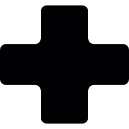 cruz de farmacia icono