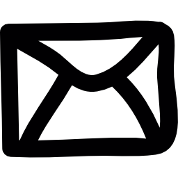 Envelope doodle icon