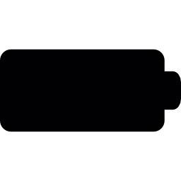 Black full battery  icon