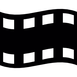 Video film strip icon