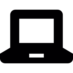 kleiner offener laptop icon