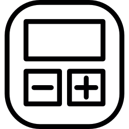 Calculator Plus Minus Signs icon