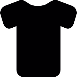 chemise noire Icône