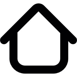 Blank house icon