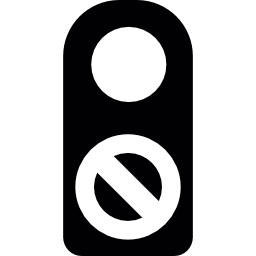 znak zawieszenia drzwi ikona