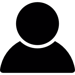 Male user shadow icon