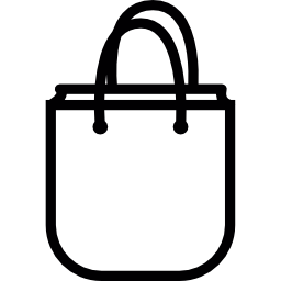 Bag for commerce icon