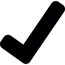 Long Check mark icon