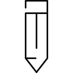Pencil for school icon