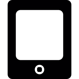 Écran de la tablette Icône