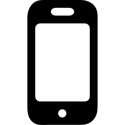 moderne smartphone icoon