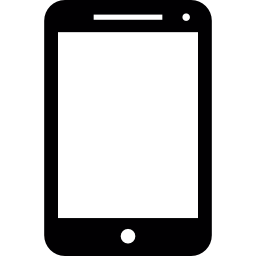 smartphone de pantalla grande icono