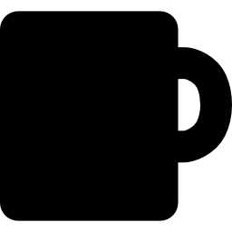 Black mug icon
