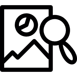 Chart observation icon
