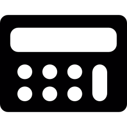 calcolatrice lunga icona