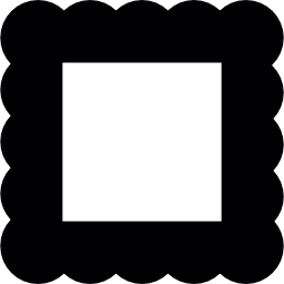 cornice di quadrato icona