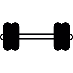 Double Gym Dumbbell icon