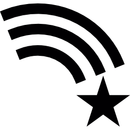 connessione wireless preferita icona