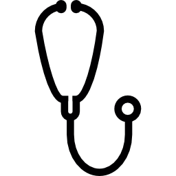 estetoscopio médico icono