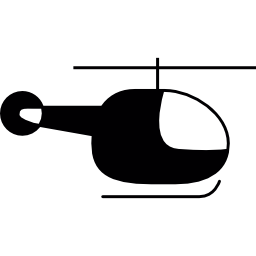 pequeño helicóptero icono