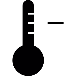 Very cold temperature icon