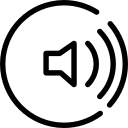 Sound symbol icon