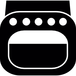 Frontal oven icon