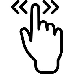 Pointing up icon