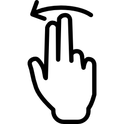 Hand gesture icon