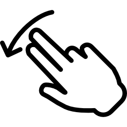 Hand gesture icon