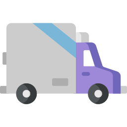 Caminhão de entrega Ícone