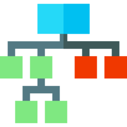 Diagrama de fluxo Ícone