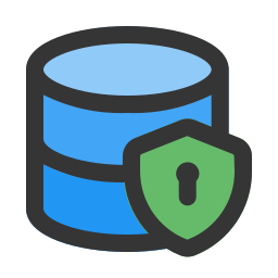seguridad de datos icono