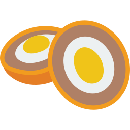 Huevo a la escocesa icono