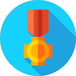 Gold medal icon