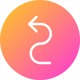 ジグザグ矢印 icon