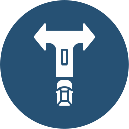 Driving test icon