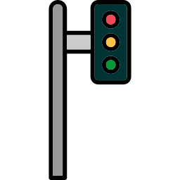 Traffic light icon