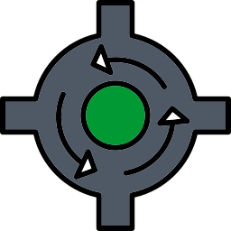 Roundabout icon