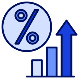 Percentage graph icon