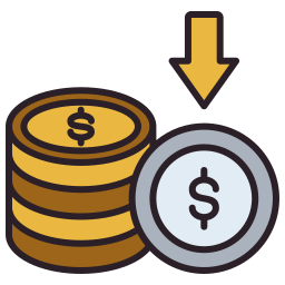Coin stack icon