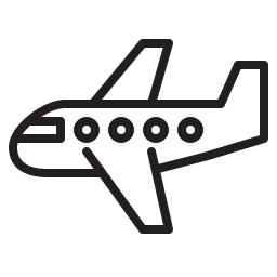 vliegtuigen icoon