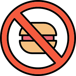 ファーストフードは禁止 icon