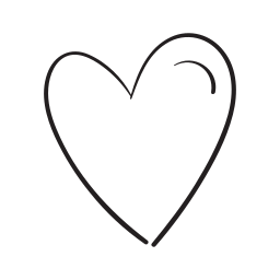 Balloon heart icon